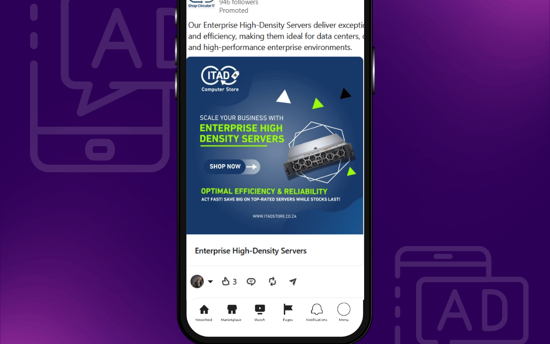 ITAD Store LinkedIn Ad