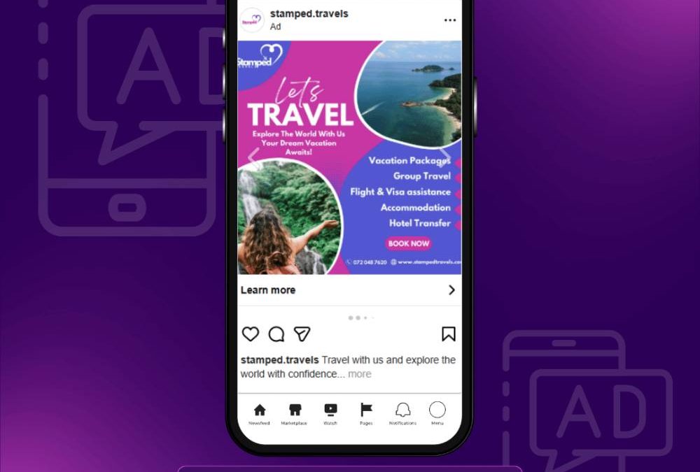 Stamped Travels Meta Ad